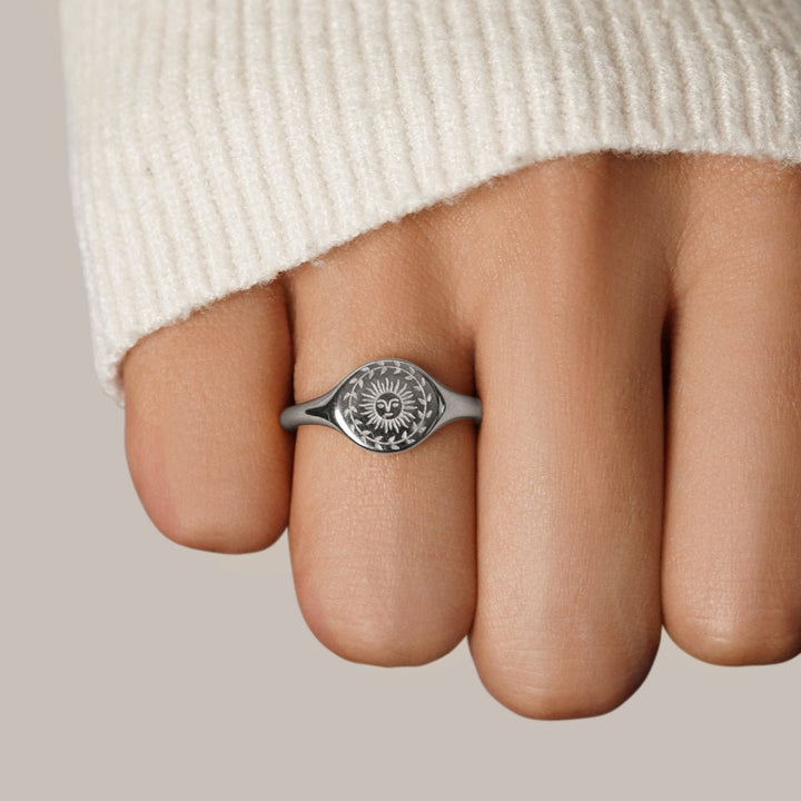 Solstice Silver Ring