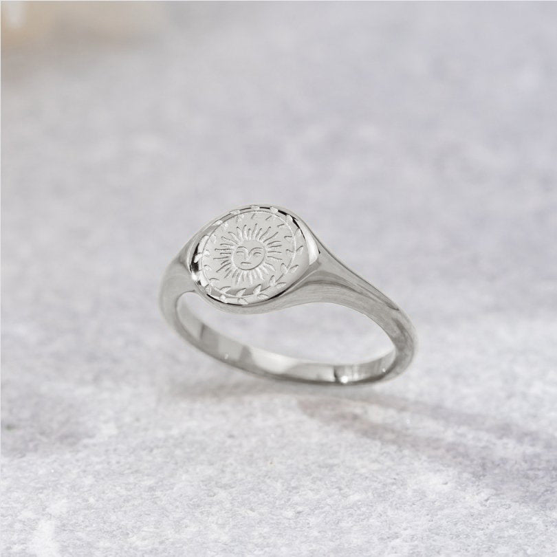 Solstice Silver Ring
